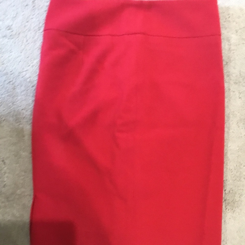 Red skirt size zero